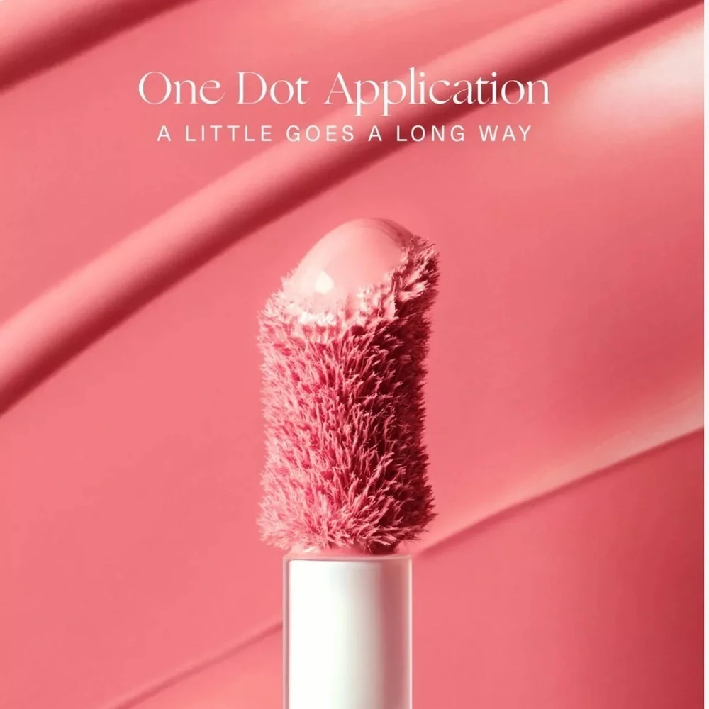 NEW Rare Beauty Soft Pinch Liquid Blush Dewy Finish in Happy Cool Pink Color